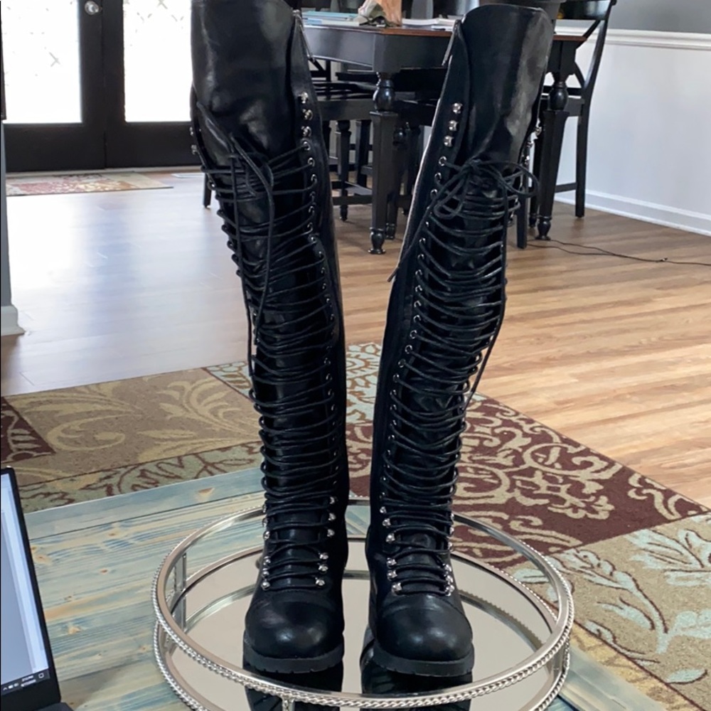 Thigh High boots - Gently Used